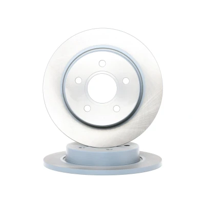 Image of BP4Y26251B, BP4Y26251C Brake disc FEBI BILSTEIN 24619 Rear Axle 265mm 11mm 5 Hole 108mm solid Coated FORD: Focus 2, C Max, 2 Kombi
