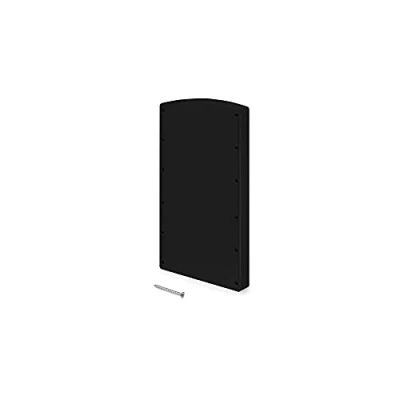 Image of Emuca Lateral Assembly Supplement Hang Pull Down Hanging Wardrobe Rail, Plastic, Black