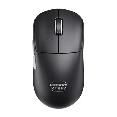 Image of CHERRY XTRFY M68 Pro Wireless, Ultra Fast Wireless Gaming Mouse, 2.4 GHz RF, Optimised for esports, 8K Symmetrical Shape with Flat Front, Black