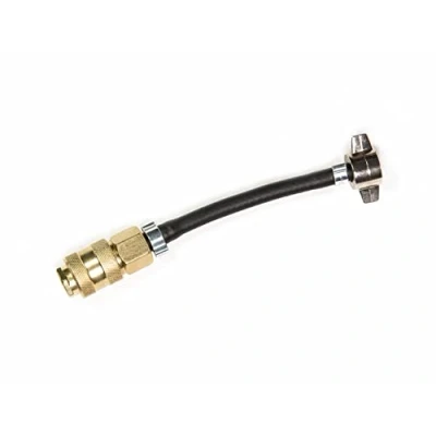 Image of Web Truck Tyre Inflation Hose Cable, M16, Quick Coupling Compressed Air for Connection, Electromechanical Gauge