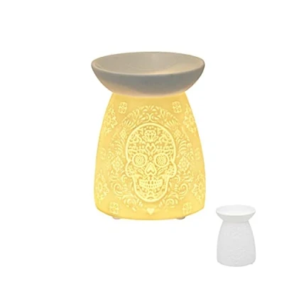Image of Wax/Oil Warmer Skull