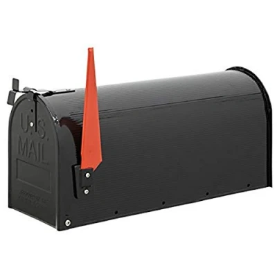 Image of Arregui USA Mail American Mailbox Steel Black