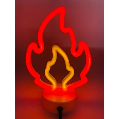 Image of NIWWIN LED Wall Table Decoration Night Light USB/Battery Operated Novelty Neon for Christmas Birthday Gift Party Kids Living Room Wedding