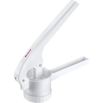 Image of Westmark Spaetzle and Potato Press 1 Piece Versatile Dough for Spaetzle, Mashed Potatoes Spaghetti Ice Cream White