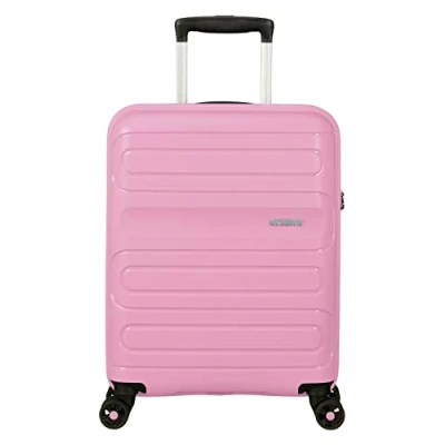 Image of American Tourister Sunside Spinner S Hand Luggage, 55 cm, 35 Litre, Pink (Pink Gelato)