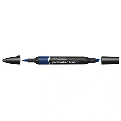 Image of Winsor &amp; Newton BrushMarker Indigo Blue