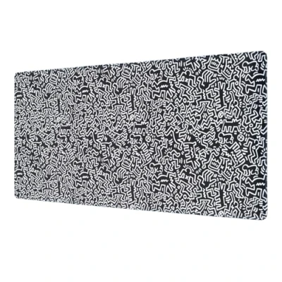 Image of Grupo Erik XXL Mouse Mat Keith Haring Desk Pad, 31.5&quot; x 13.78&quot; Non Slip Rubber Base Gaming Keyboard Gifts, Gamer Gifts