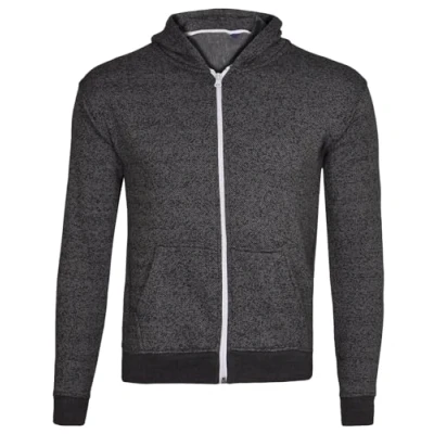 Image of True Face Kids Zipper Hoodie Top Youth Long Sleeve Casual Hoody Girls Boys Unisex Zip Up Sweatshirt (Charcoal Melange No Cord,11 12 Years)