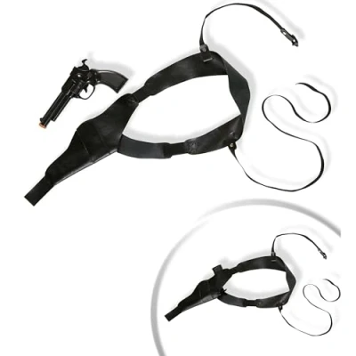 Image of WIDMANN 04116 Adult Gangster Shoulder Holster with Gun