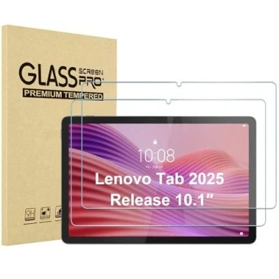 Image of ProCase 2 Pack Screen Protector for Lenovo Tab 10.1 Inch 2025, Tempered Glass Film Guard 10.1&quot; 2025 Release