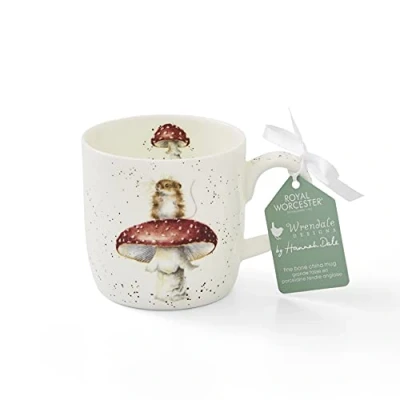 Image of Royal Worcester MMSZ5629 XSM He&#039;s a Fun gi Mug, Fine Bone China, 350 milliliters