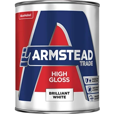 Image of Armstead Trade High Gloss Brilliant White 1L