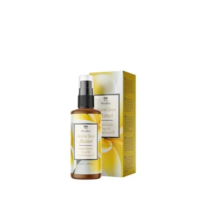 Image of QKnatur Monoi Dry Oil. Hydration and nutrition for skin Hair. With Fast Absorption 100 ml. Oil Massage, Face, Body,