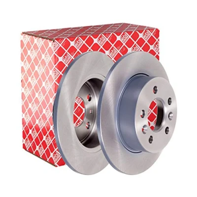 Image of 6025304073, 6025304079, 6025370406, 8671012048 Brake disc FEBI BILSTEIN 44077 Rear Axle 265mm 10,5mm 5 Hole 108mm solid Coated RENAULT: Avantime Van