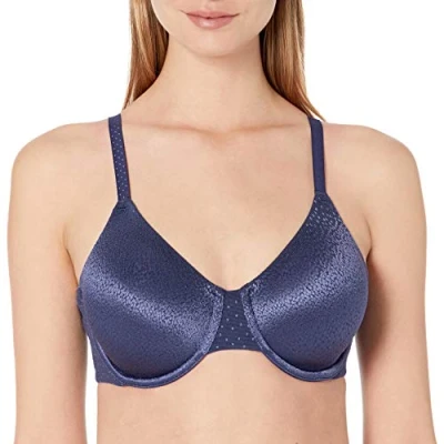 Image of Wacoal Women&#039;s Back Appeal Underwire Bra Full Coverage, Eclipse, 34D