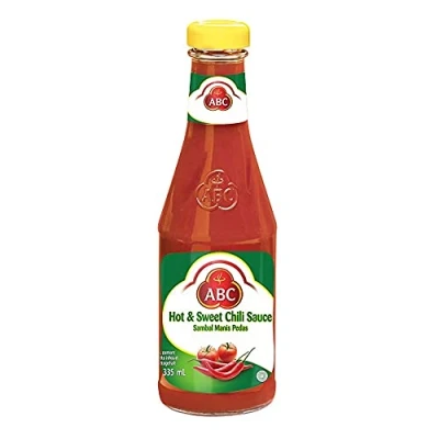 Image of ABC Hot &amp; Sweet Chilli Sauce 11 oz,335 ml (1er Pack)
