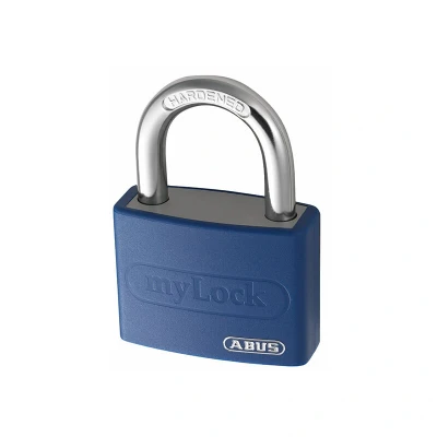 Image of Abus T65AL/40mm My Lock Aluminium Padlock Blue Keyed Alike 6401 ABUKA49931