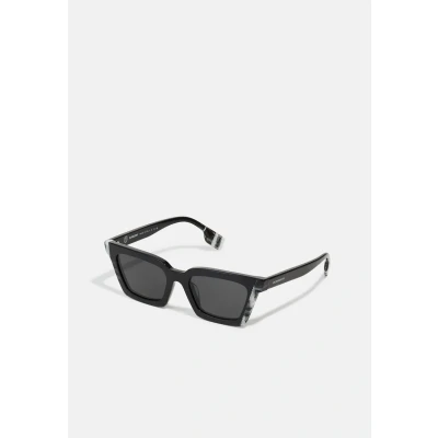Image of Burberry Briar Sunglasses, Women&#039;s, Size: 52, Black/white