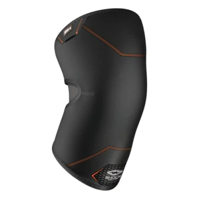 Image of Shock Doctor Closed Patella Coverage Knee Compression Sleeve Black, Small