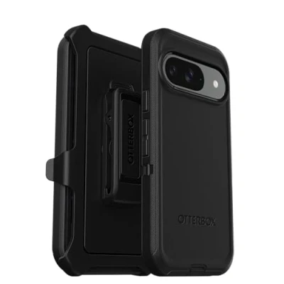 Image of OtterBox Defender Plastic Back Cover Black Google Pixel 9/9 Pro