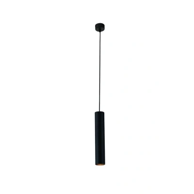 Image of FLUKE Slim Pendant Ceiling Light Black 5.5x30cm