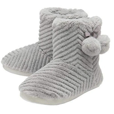Image of DUNLOP LADIES MARGO II SLIPPERS Grey UK 8