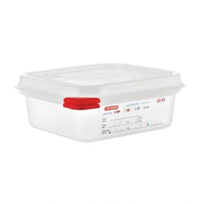 Image of Araven 03350 PP Food Container GN with Lid, 1.1 L, 65 mm (Pack of 4)