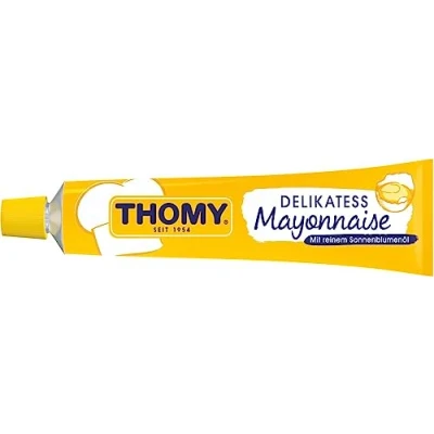 Image of Delikatess Mayonnaise German Mayo 3 x 100 ml Thomy Germany