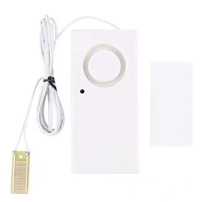 Image of Water Leak Sensor, 120dB Alarm, Detector, Flood Alarm for Basement, Overflow Sensor Leakage System