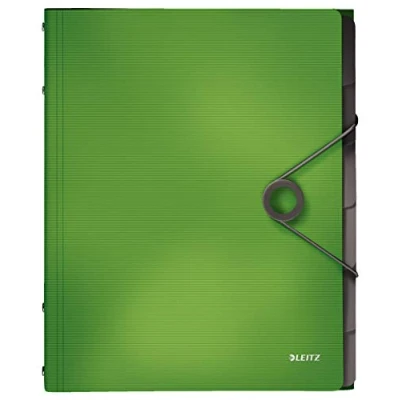 Image of Leitz Solid Business Folder Polypropylene A4 6 Fächer black