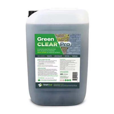 Image of Smartseal Green Clear Pro Moss and Algae Remover 25 Liter