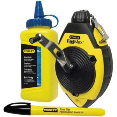Image of Stanley 547681 FatMax 30m Chalk Line with and Marker