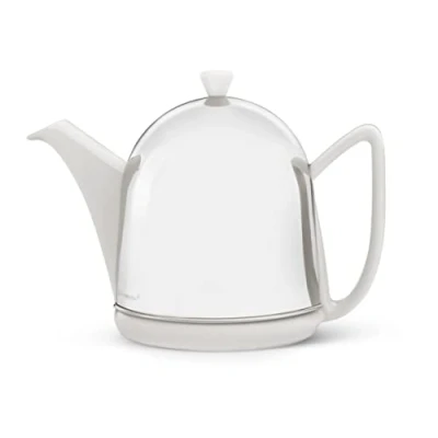 Image of Bredemeijer 1510W Teapot Manto 1.0L, spring white, Stainless Steel
