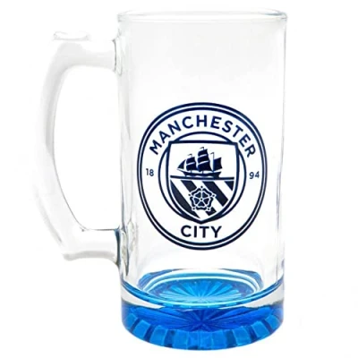 Image of Forever Collectibles UK Limited Manchester City FC Stein Pint Glass