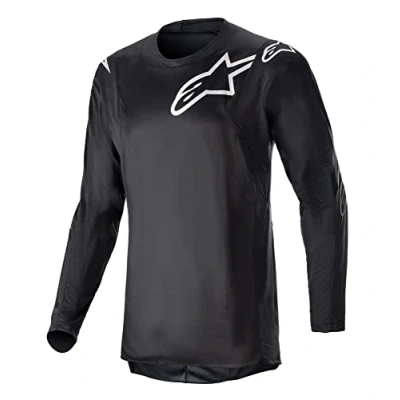 Image of Alpinestars Racer Push Kids Motocross Jersey, Black, XXL