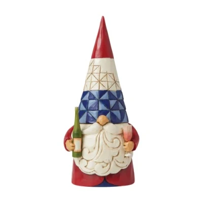 Image of Enesco Jim Shore Heartwood Creek French Gnome Figurine 6008421