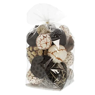 Image of Frank Flechtwaren Decorative Set of 25 Natural Balls25 Balls,4 cm 10