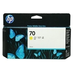 Image of HP 70 Inkjet Cartridge 130ml Yellow Ref C9454A