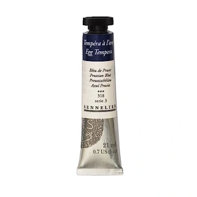 Image of 21ml Egg Tempera Prussian Blue