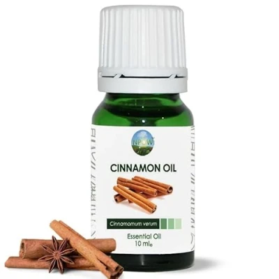 Image of NPOW Cinnamon Oil Essential for Diffuser &amp; Aromatherapy Oils Home, Blend Compatible Food Grade 10ml