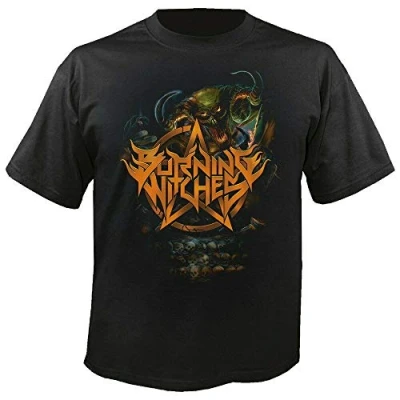 Image of beijing Burning Witches Dance with The Devil T Shirt Black