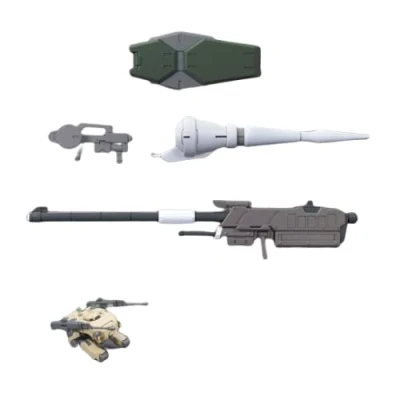 Image of Bandai Hobby HG Orphans Customize Parts MS Option Set 1 &amp; CGS Gundam Iron Blooded Action Figure