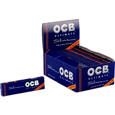 Image of OCB 15427 Ultimate Long Rolling Papers, 32 Booklets of Sheets