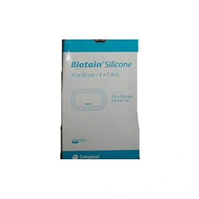 Image of Coloplast WOUND_DRESSING, Biatain Silicone 10x20 cm, 5 Pieces