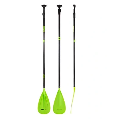 Image of Jobe Fusion Stick SUP 3 Part Paddle Surf, Adults Unisex, Green (Green), One Size