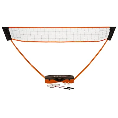 Image of Sure Shot Unisex Quick Fit 3 in 1 Tennis, Badminton, and Volleyball Garden Set, One Colour, Size UK