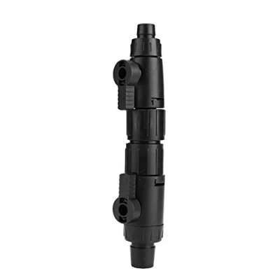 Image of Pssopp Aquarium Hose Valve Pipe Fish Tank Quick Release Connector Water Flow Control Adapter with Handle(12mm to 16mm)