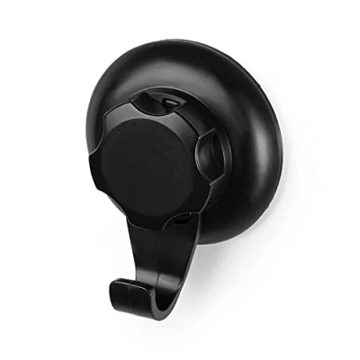 Image of Compactor Large Hook, SUCTION CUP : TPU AND ABS, Black