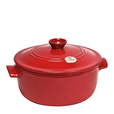 Image of Emile Henry Burgundy Casserole 5.0L