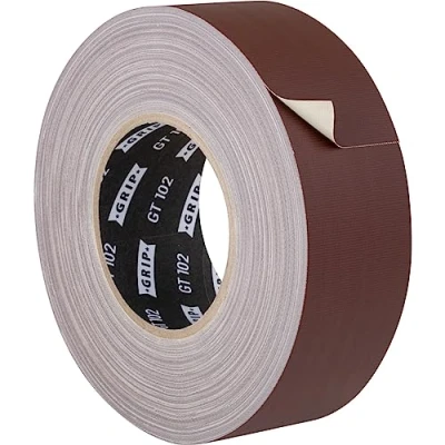 Image of GRIP Eventbasics GT 102 Tape 50 mm x m Matt Removable Dark Brown
